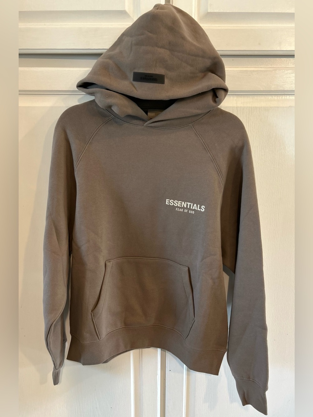Fear of God ESSENTIALS Brown Pullover Hoodie